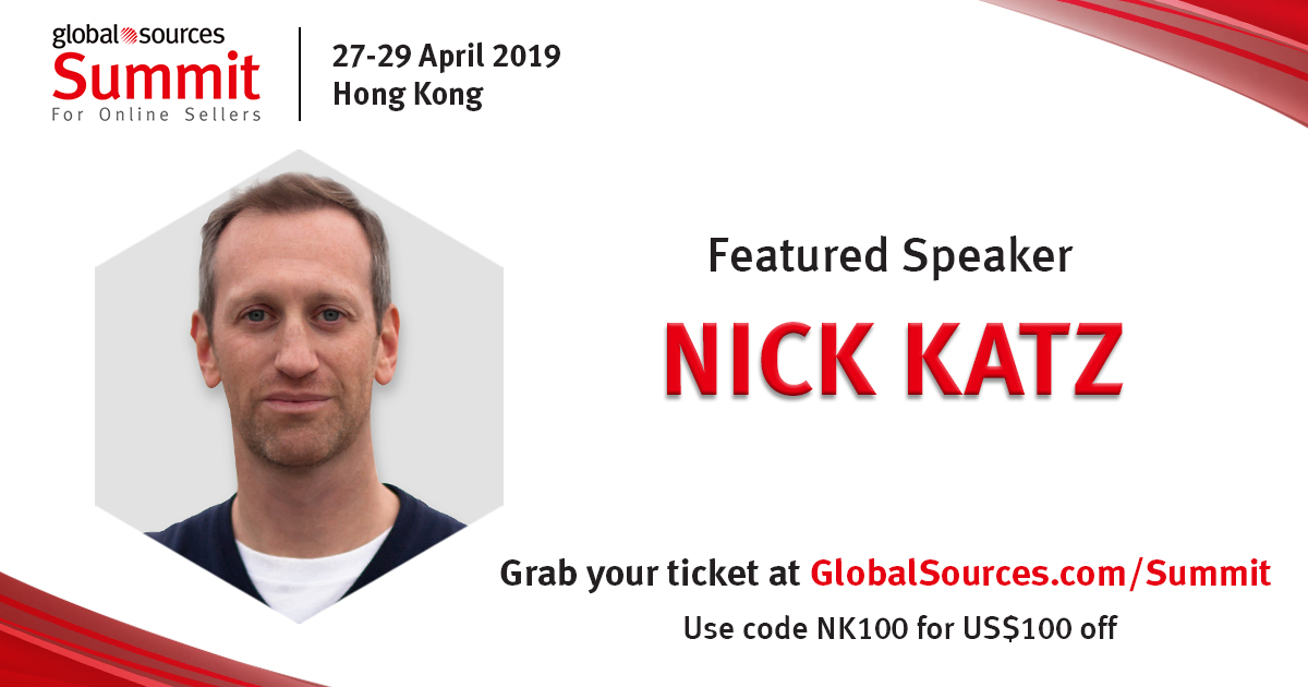 Speaking at Global Source in HK April 2019